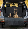 Dog Car Mat Pet Car Mats Trunk Rear Seat — Black-Currency