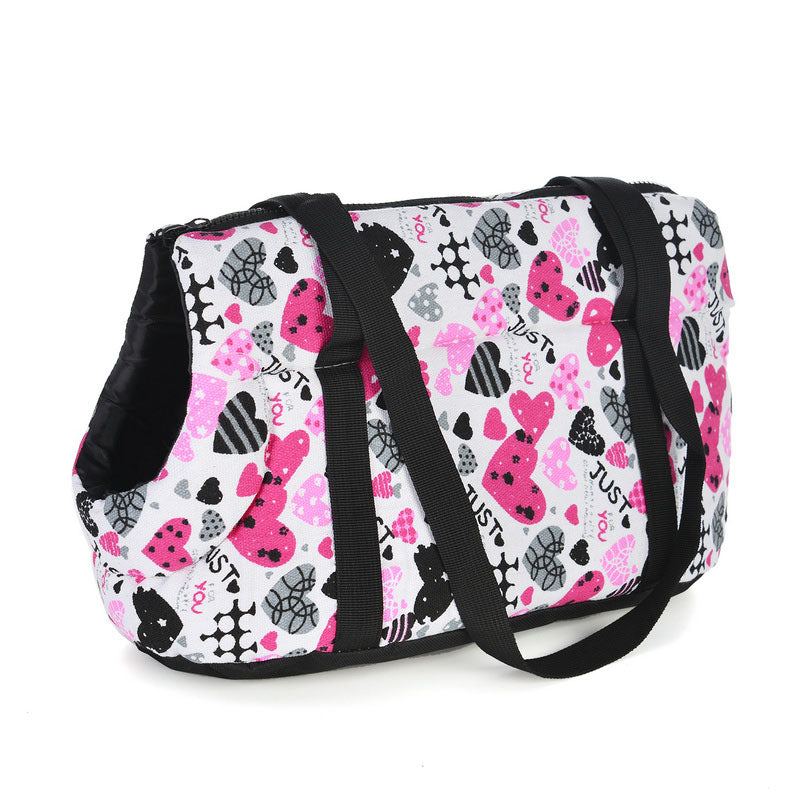 Outdoor travel pet backpack — Pink2-S