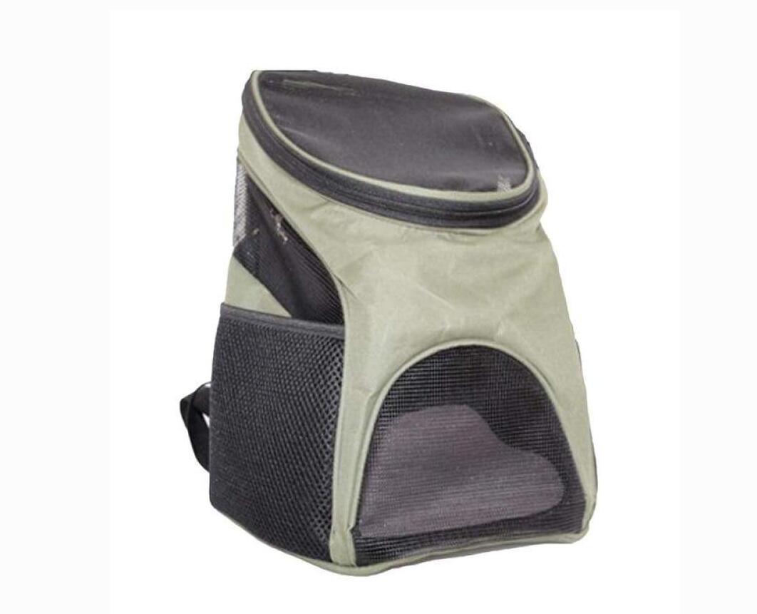 Premium Breathable Pets Travel Backpack Carrier — Light green