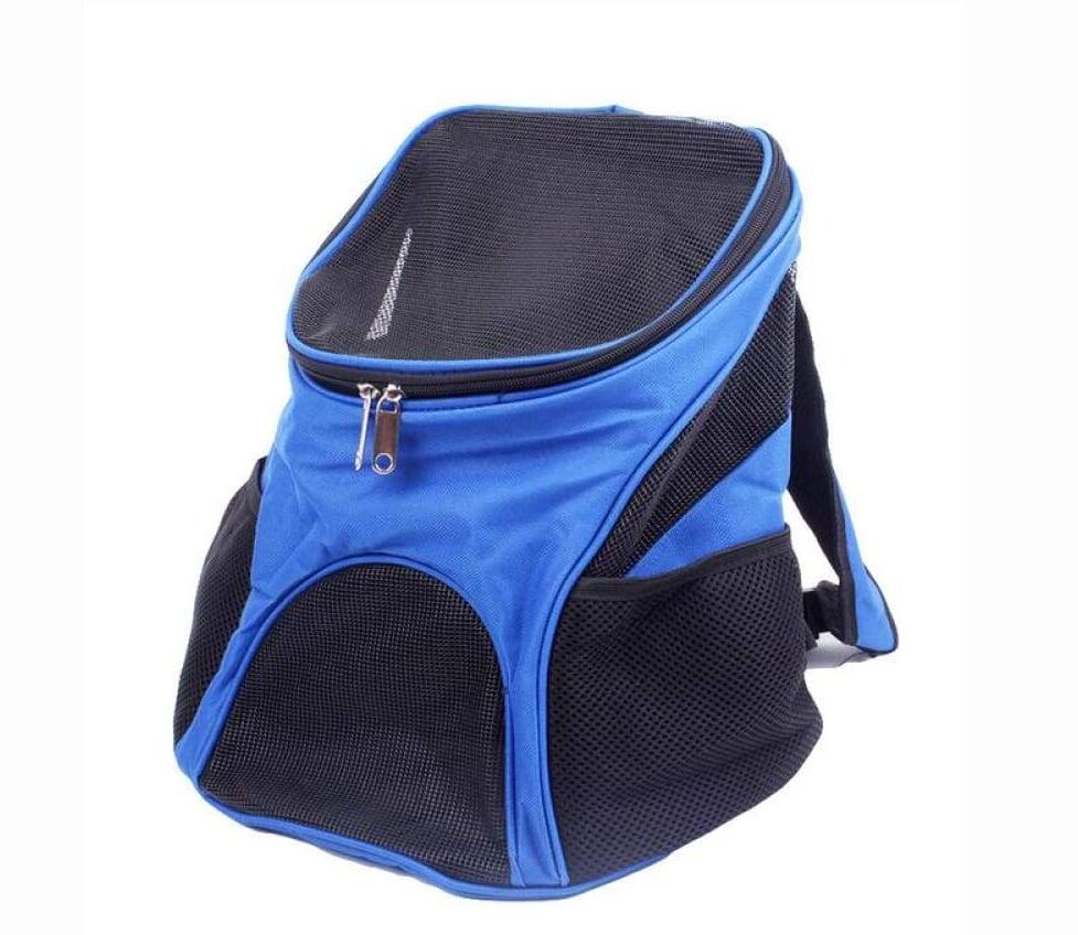Premium Breathable Pets Travel Backpack Carrier — Blue