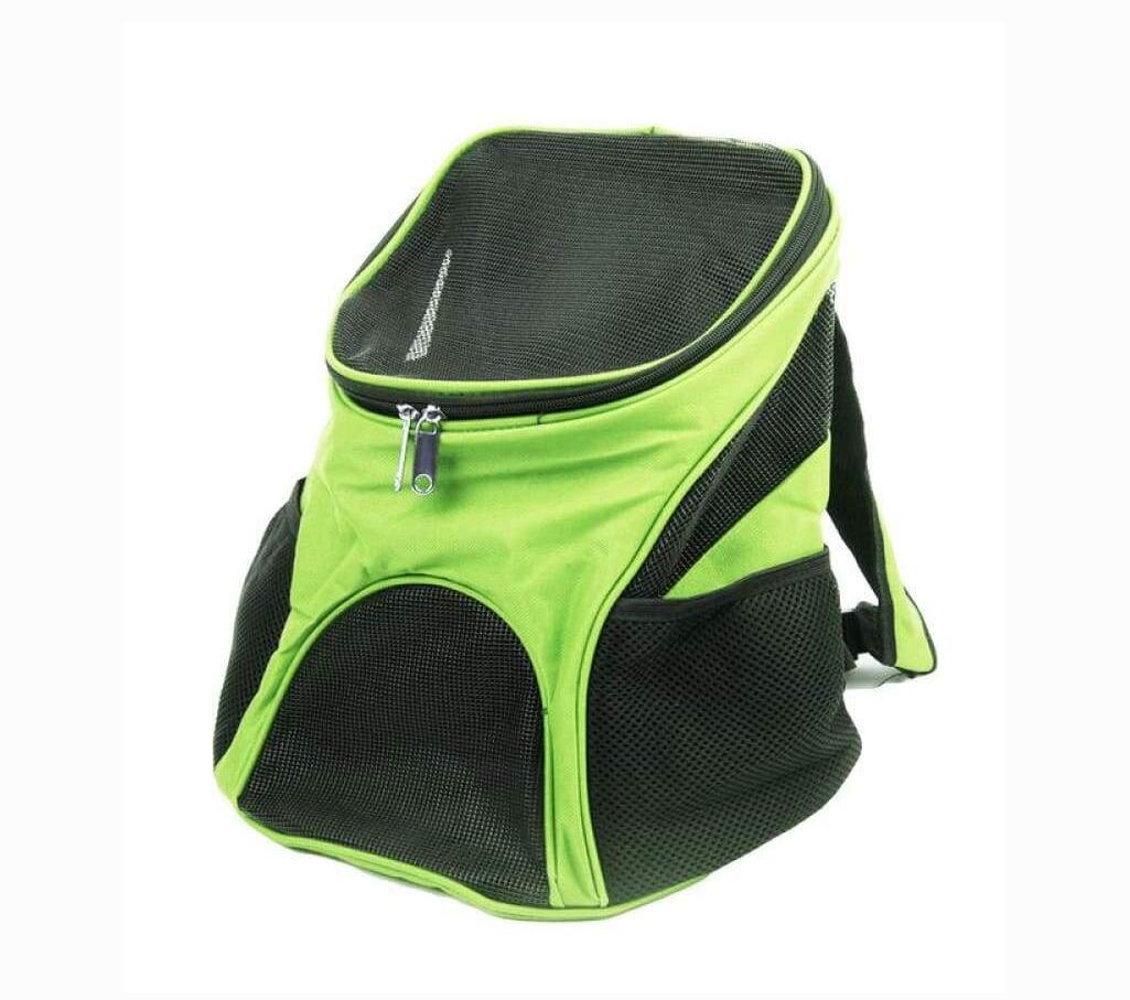 Premium Breathable Pets Travel Backpack Carrier — Green
